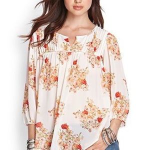 Forever 21 Floral Blouse